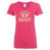 Women’s Glitter V-Neck T-Shirt Thumbnail